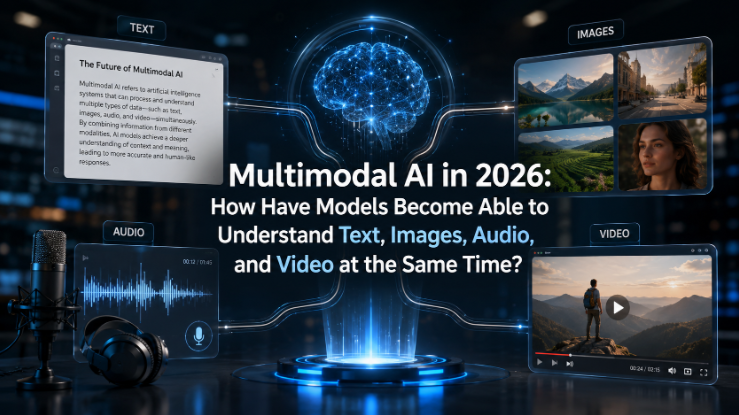 Multimodal AI in 2026: How Have Models Become Able to Understand Text, Images, Audio, and Video at the Same Time?